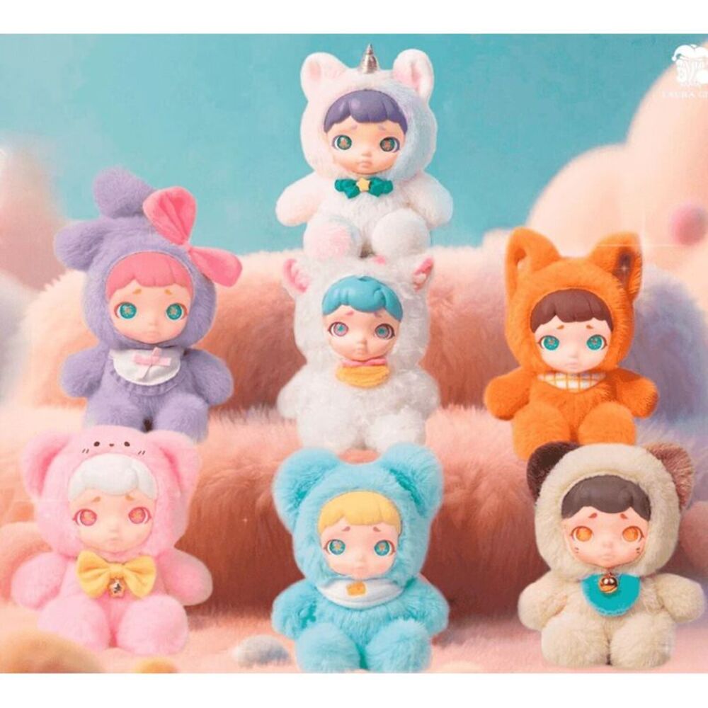 TOY CITY - LAURA - Cute Pet Dessert Shop Series Plush Blind Box 6pc display
